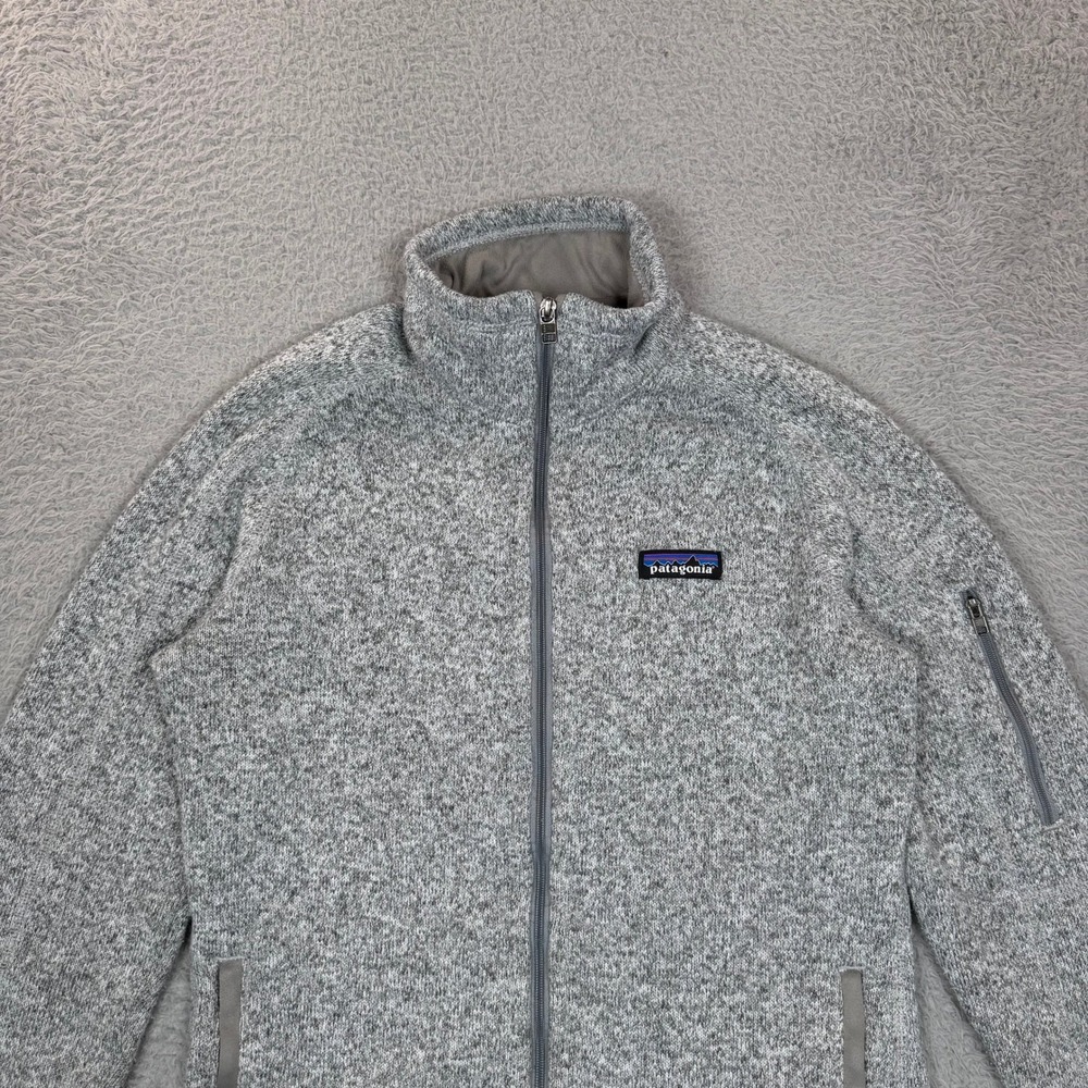 Patagonia Womens Better Sweater Full Zip Jacket Grey Heather Small 25543 - Picture 5 of 13